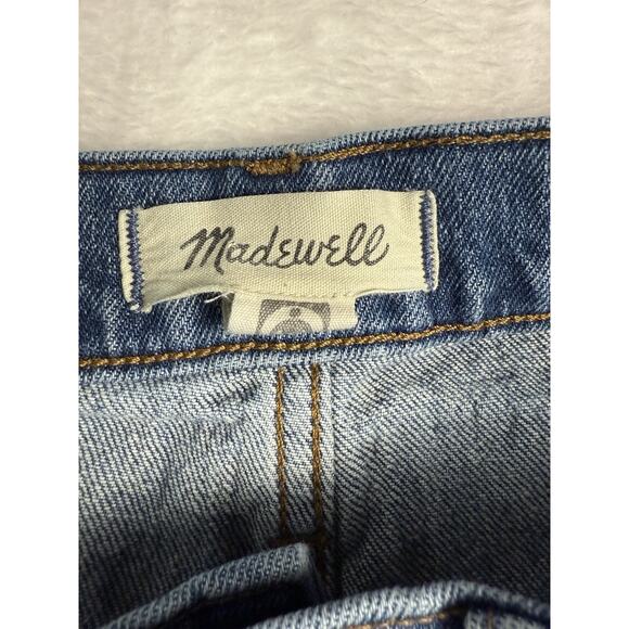MADEWELL The Perfect Vintage Jean Jeans Size 31 Crop Decatur Wash High Rise - Picture 3 of 5